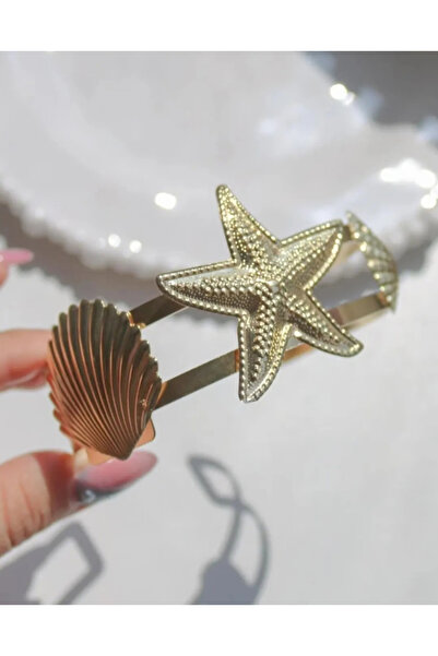 SERENİTY AKSESUAR Deniz yıldızı deniz kabuklu deniz temalı pazu bileklik