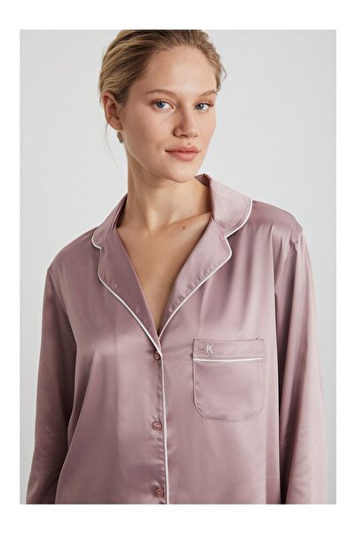 Kom Sidney Satin Pajama Set