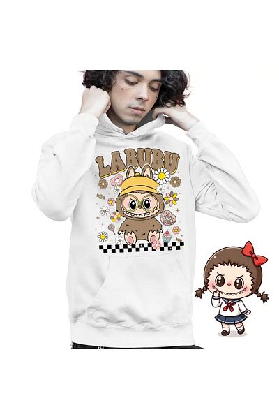 OEM Labubu Nerd Power Kids Boys Sweatshirt