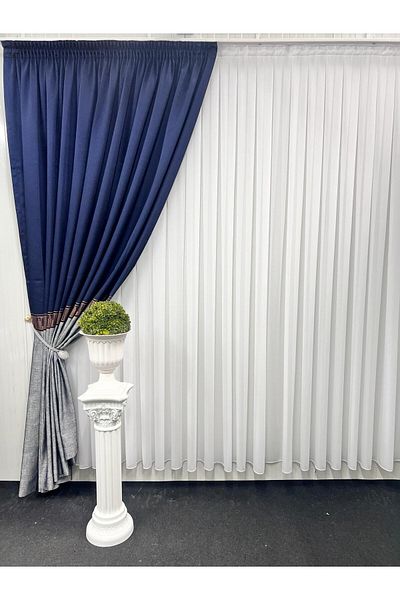 Metropolitan Concept Luxor drapery, worked on 10 cm wide rejansa