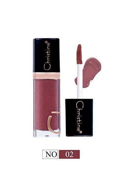 Christine أحمر شفاه سائل مطفي الملمس W02 CH014-N