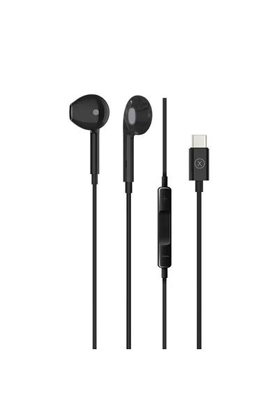 X.Cell XCELL Wired Stereo Headset with Type-C Connector Black