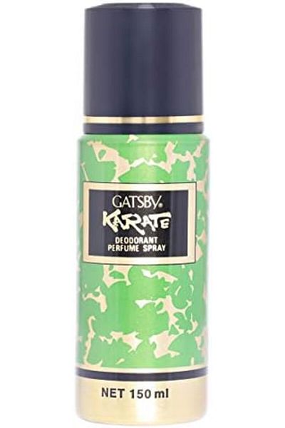 GATSBY Deodorant Perfume Spray Karate 150ml, Set of 3