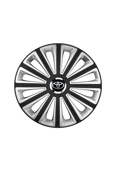 Autohelix MSA Set de 4 capace pentru roți Trend R15 pentru gama auto Toyota T...