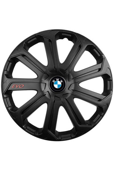Autohelix MSA Set de 4 capace de jantă Evo Black R15, pentru BMW