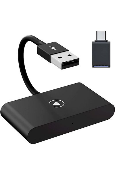 Rqiurpn Rqiurpn Wireless CarPlay Adapter, Bluetooth & WiFi 5GHz, for cars with Android Auto via cable, N