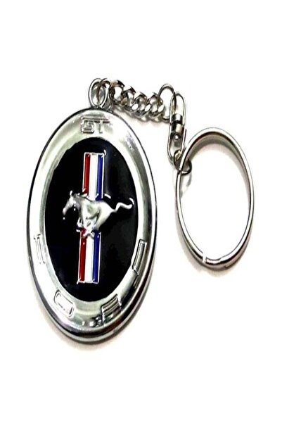 Raffine سلسلة مفاتيح معدنية بتصميم سيارة فورد موستانج إبداعية