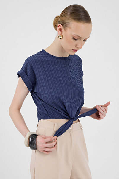 Rays Μπλούζα Laci με λεπτομέρεια με δέσιμο μπροστά 8071A