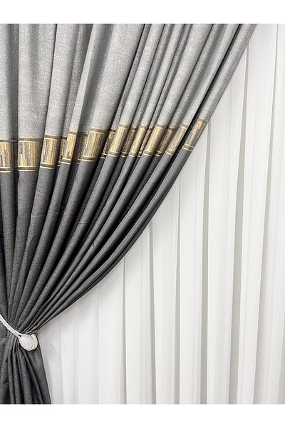 Metropolitan Concept Luxor drapery, worked on 10 cm wide rejansa