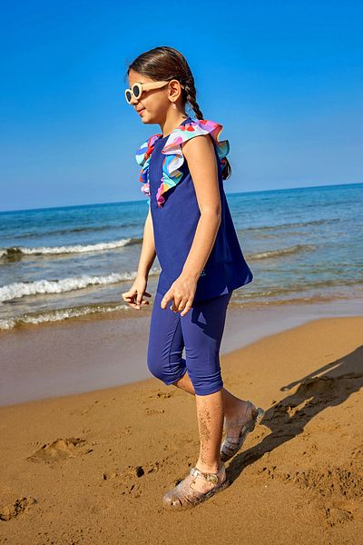 Marina Upf50+ Protected Girl's Swimsuit Set – C2502