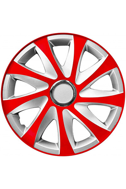 Autohelix MSA SET DE 4 HUSE PENTRU DRIFT EXTRA ROȘII/ARGENTII R16