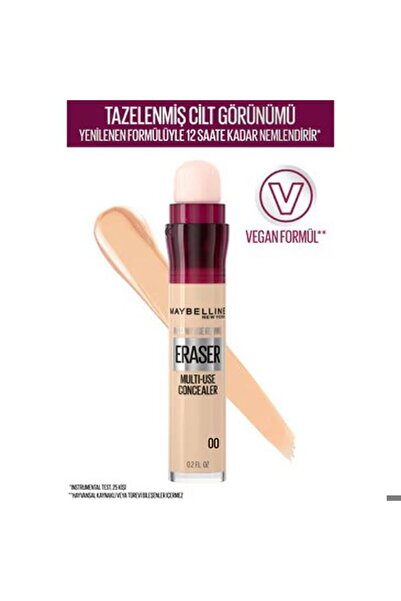 Maybelline New York Instant Eraser Anti Age Kapatıcı No: 00 Ivory