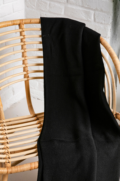 T Crazy T-Crazy Honeycomb Pattern Knitwear Tv Blanket, Knitwear Sofa Accessory Tv Blanket, Soft Textured