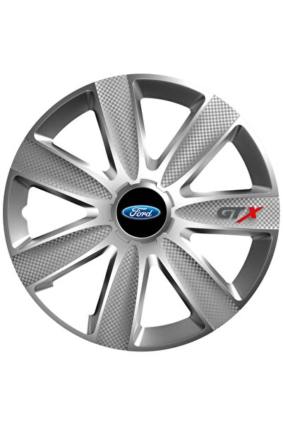 OEM Set de 4 capace de jantă GTX gri R17, pentru Ford