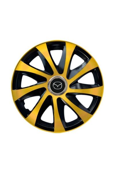 Autohelix MSA Set de 4 capace de jantă Drift extra gold R15 pentru gama de ma...