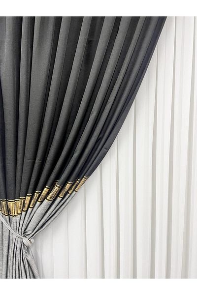 Metropolitan Concept Luxor drapery, worked on 10 cm wide rejansa