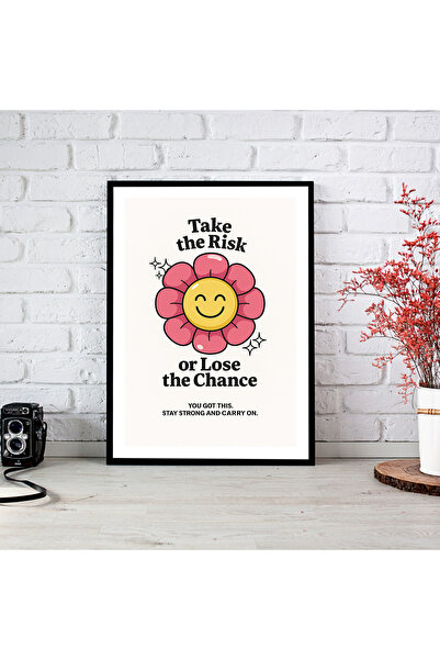 woodsia Tablou cu poster din lemn MDF cu aspect de cadru dintr-o bucată YZ TE...