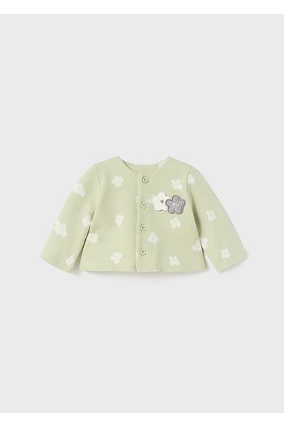 MAYORAL Winter Baby Girl Body Skirt Jacket Set Green