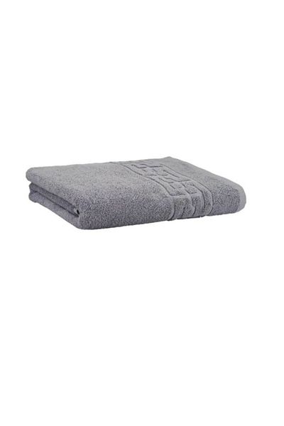 E EFRALL Spa Hotel Towel Large 80 x 180, Greek Model, 550g, Gray