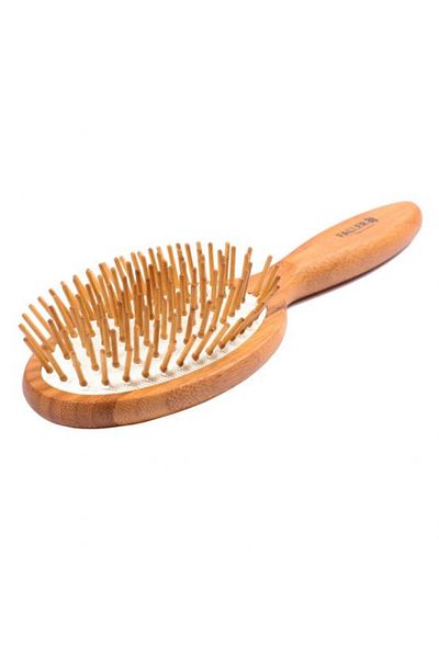 Keller Bamboo Oval Hair Brush with Hornbeam Bristles