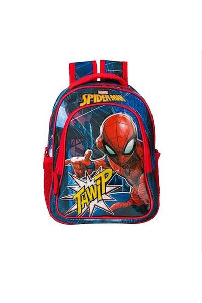 Marvel Ghiozdan gradinita, albastru, model cu Spiderman, 27 x 8 x 31 cm
