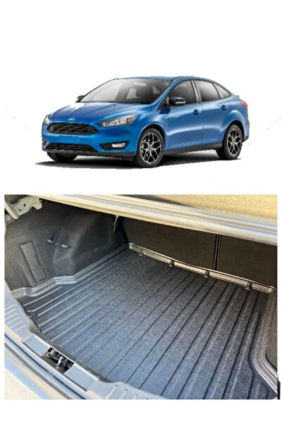 Ford Focus 4 Bagaj Havuzu 4K Kokusuz 2015-2019 bagaj paspası focus Uyumlu