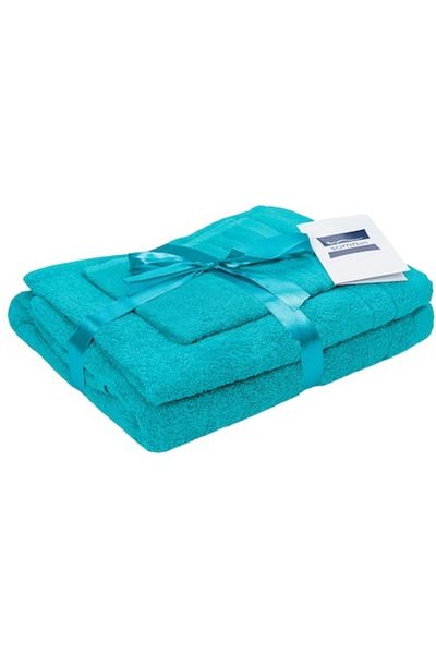 Somnart Set 3 Towels Somnart, 70x140/50x90/30x50 cm, 100% Cotton, 600 gsm, Blue