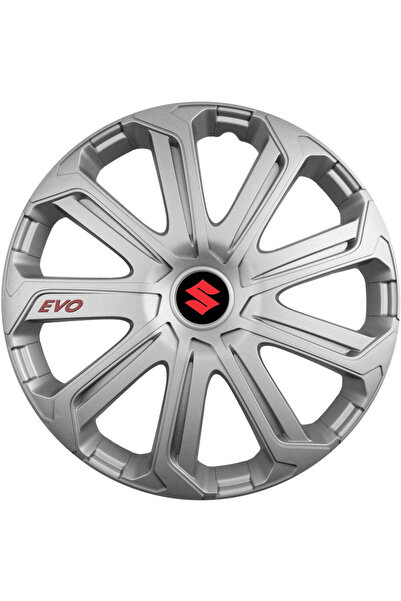 Autohelix MSA Set de 4 capace de jantă Evo Grey R15, pentru Suzuki