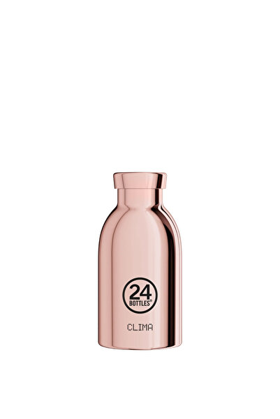 24 Bottles Clima Bottle Rose Gold Paslanmaz Çelik Termos 330 ml