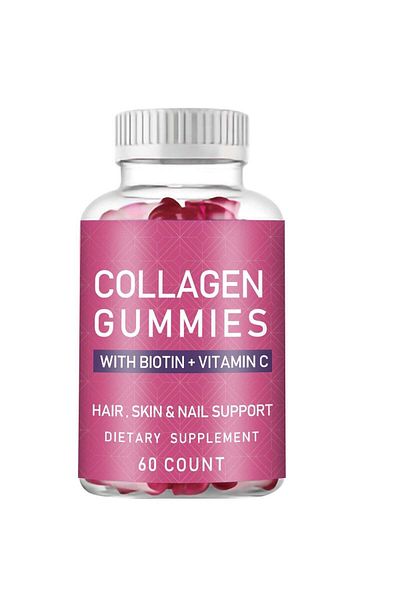 Collagen Night Collagen Gummies Beauty Complex for Hair, Skin, and Nails - Biotin & Collagen - 60 Gummies