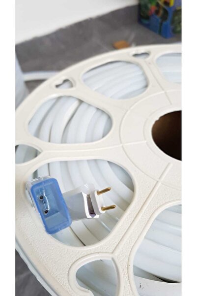 SDX Market Instalație flexibilă cu lumină neon albastră, bandă luminoasă LED, 10 m, albastră