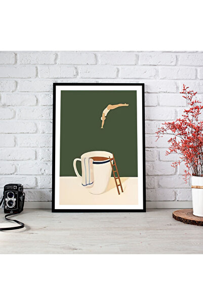 woodsia Дерев'яна MDF-табличка для плакатів з ефектом цілісної рами CF TEK0066