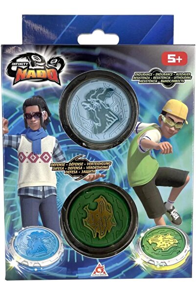 Infinity Nado Başlangıç Paketi Gold Warrior Phoenix ve Lightning Leopard Yede...