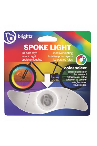 Brightz LED RGB Clip-On Light for Spokes, SpokeBrightz