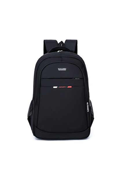 RMEGA Laptop Backpack, RMEGA, Sport, Multifunctional, Polyester/Nylon, Zipper, Black