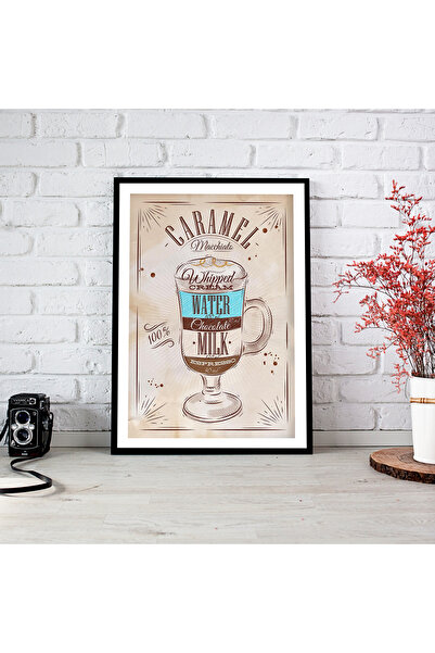 woodsia Εικόνα αφίσας από ξύλο MDF με εμφάνιση μονοκόμματου πλαισίου CF TEK0059