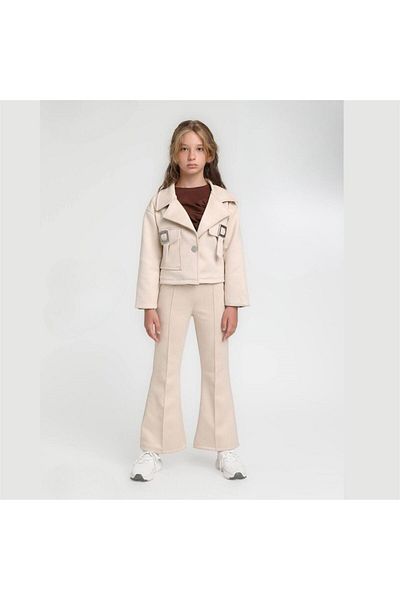 jadeer Escabel Girl's Coat Beige 5-9 Years 36068