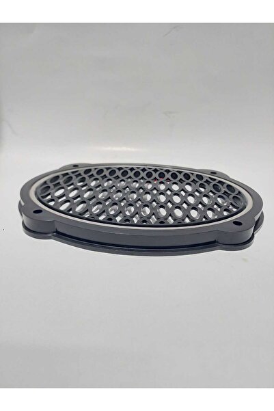 Genel Markalar BEYAZ-Oval neon led ışıklı hoparlör kapağı çiftli