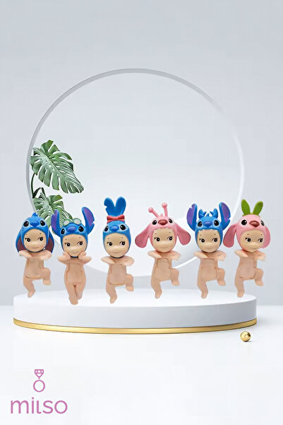MİLSO Sonny Angel Hippers Lilo & Stitch Blind Box Figür (1 Model Gönderilecek...