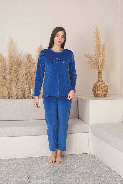 Asel Women's Velvet Pajama Set