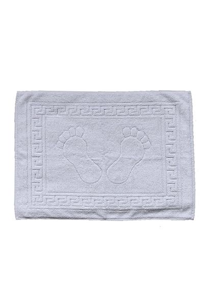 OEM Talia Foot Towel, 100% Cotton, White, 50x70 cm