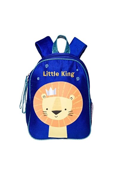 TOPI TOY Ghiozdan pentru grădiniță, pentru băieți, spate moale, bretele reglabile, 25,5x12x30 cm, albastru