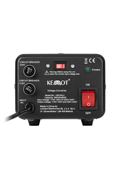 Kemot Convertor de tensiune KEMOT, 400 W, 500 VA