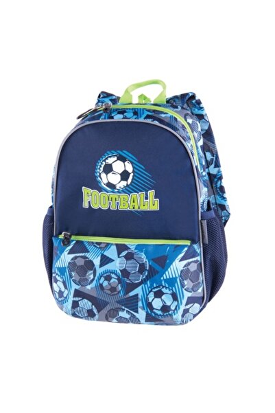 PULSE Rucsac Junior Flower Princess, Impermeabil, 11l, Albastru/ Verde