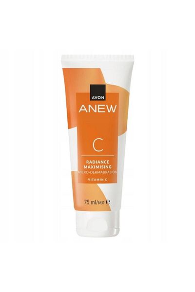 AVON Scrub Exfoliant, Microdermabrasion, Vitamin C, 75 ml, Brightening Effect