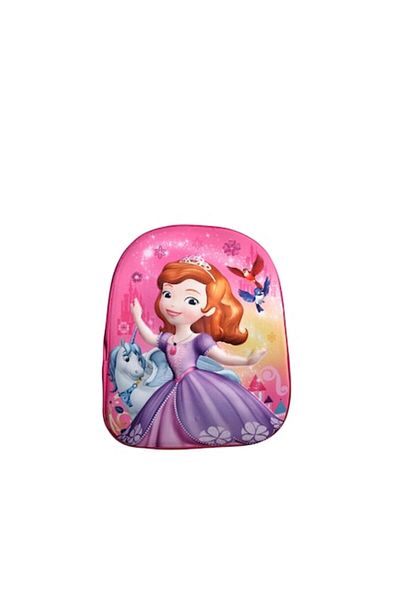OEM Backpack with 3D Princess Sofia model, for girls +3 years, 1 compartment