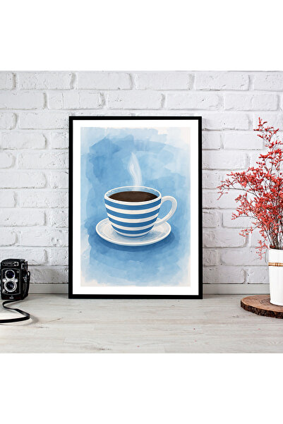 woodsia Tablou cu poster din lemn MDF cu aspect de cadru dintr-o bucată CF TE...