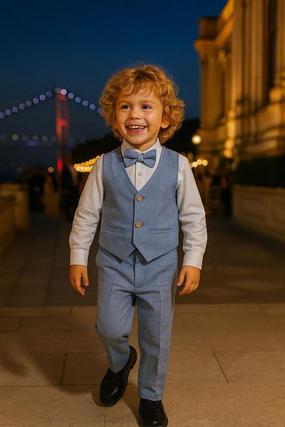 inowesta Boy's Vest Suit / Wedding - Special Occasion