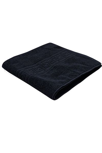 OEMN Black Cotton Towel 100%, 500gr/m², 70x140cm, Ralex Pucioasa