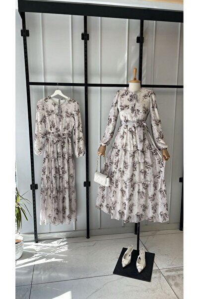 HİJAB STORE PATTERNED DRESS